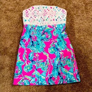 Strapless Lilly Lobster Dress - NWT!